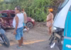 Mulher morre e crianças ficam feridas em colisão entre ônibus e carro no Litoral Sul do Estado